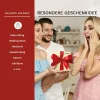 Σετ δώρου Creano ErbluhTee, ξύλινο κουτί σε σχήμα καρδιάς με 6 μπάλες ανθιστού τσαγιού από λευκό τσάι, 6 ποικιλίες