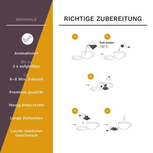 Σετ δώρου ανθιστού τσαγιού Creano Teelini, 12 φακελάκια, 8 ποικιλίες, ξύλινο κουτί, λευκό/μαύρο τσάι