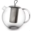 Ceainic din sticla Creano Jumbo, 2 L, cu infuzor din inox si capac