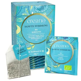   Βιολογικό τσάι Creano Ήρεμη Διάθεση, rooibos και βότανα, γλυκιά γεύση, σετ 20 φακελάκια