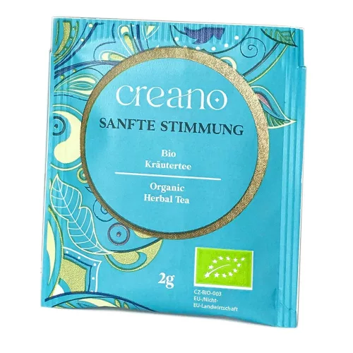 Βιολογικό τσάι Creano Ήρεμη Διάθεση, rooibos και βότανα, γλυκιά γεύση, σετ 20 φακελάκια