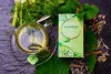 Βιολογικό τσάι Creano Wellness Tea, πράσινο τσάι με βότανα, άρωμα γκρέιπφρουτ, σετ 20 φακελάκια