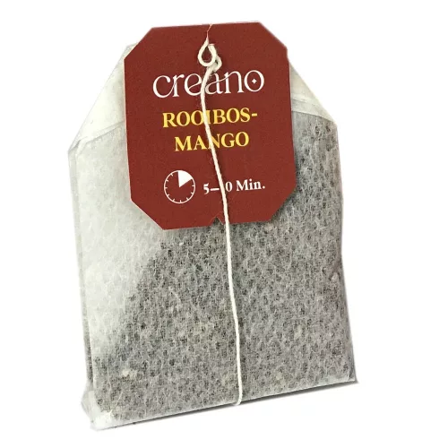Βιολογικό τσάι Creano Rooibos με Μάνγκο, 20 φακελάκια, γεμάτη γεύση, φρουτώδες άρωμα