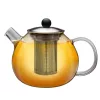 Ceainic din sticla Creano, 1,6 L, cu sita din inox si capac, pentru ceai vrac