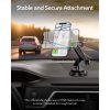 Βάση αυτοκινήτου ESR Halolock Magnetic MagSafe, Ταμπλό, Ασύρματο Μαύρο