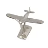 Machetă avion Giftdeco N-0896, aluminiu și metal, 17 x 14 x 11 cm, stil industrial, modern