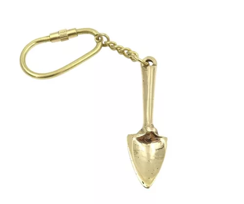Breloc Giftdeco KRT28, alamă, lungime 12 cm