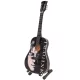 Miniatură chitara Indomini SPE-039, in style of John Lennon, lemn de mahon, plastic și metal, înălțime 24,5 cm