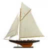 Machetă velier Columbia Giftdeco COL, lemn și vele din pânză, 94 x 13 x 104 cm