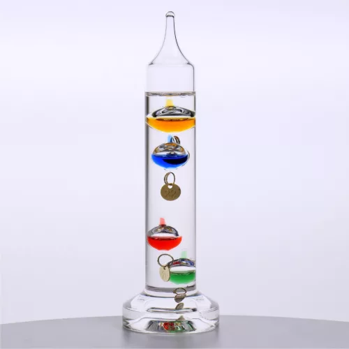 Termometru Galilei Giftdeco GA10, sticla, 15 cm