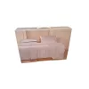 Lenjerie de pat Atria Heaven, 4 piese, 100% bumbac satinat TC300, cearceaf 220x240 cm, husa pilota 180x200 cm, 2 fete perna 50x70+5 cm, alb
