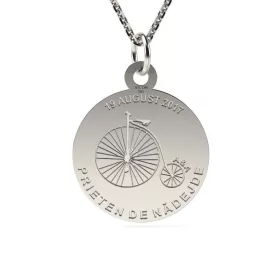   Ασημένιο μενταγιόν αλυσίδα μοντέλο Friend of Hope