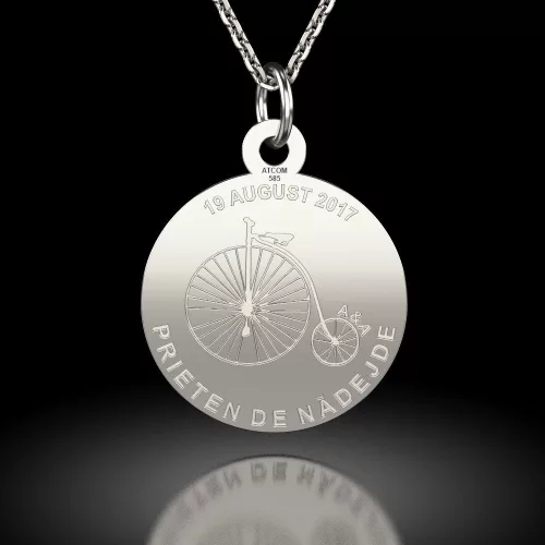 Ασημένιο μενταγιόν αλυσίδα μοντέλο Friend of Hope