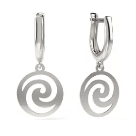 Ασημένια σκουλαρίκια μοντέλο 10