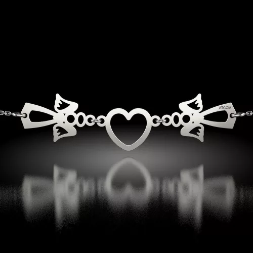 Βραχιόλι με ασημένια αλυσίδα μοντέλο 71