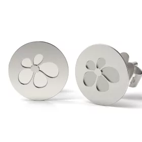   Ασημένια σκουλαρίκια μοντέλο Rose Petals