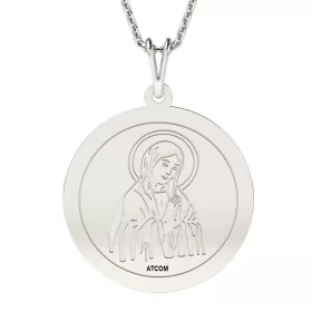   Ασημένια μενταγιόν αλυσίδα, Orthodox Banut μοντέλο 1