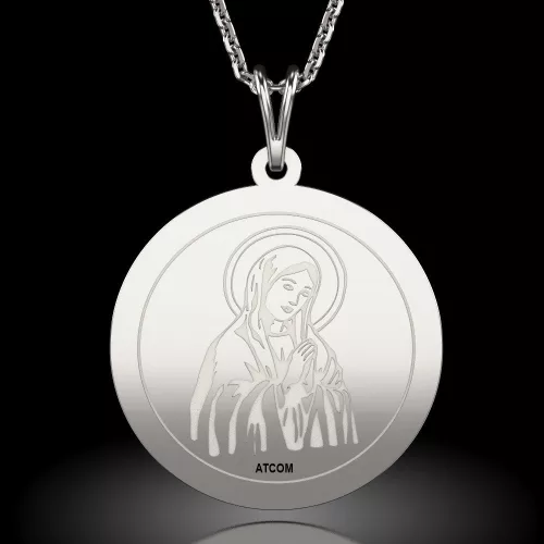 Ασημένια μενταγιόν αλυσίδα, Orthodox Banut μοντέλο 1