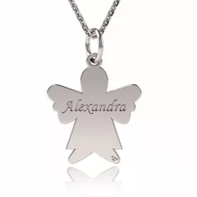   Ασημένια αλυσίδα με μενταγιόν μοντέλο Ingeras