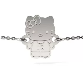   Βραχιόλι με ασημένια αλυσίδα Hello Kitty