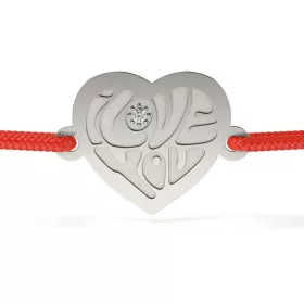   Λατρεύω το ασημένιο βραχιόλι με διαμάντια