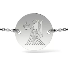   Βραχιόλι με ασημένια αλυσίδα μοντέλο Virgo