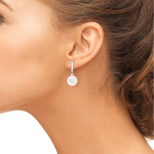 Ασημένια σκουλαρίκια μοντέλο Taurus