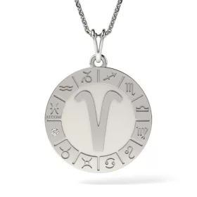 Κρεμαστό ασημένιο μοντέλο Aries