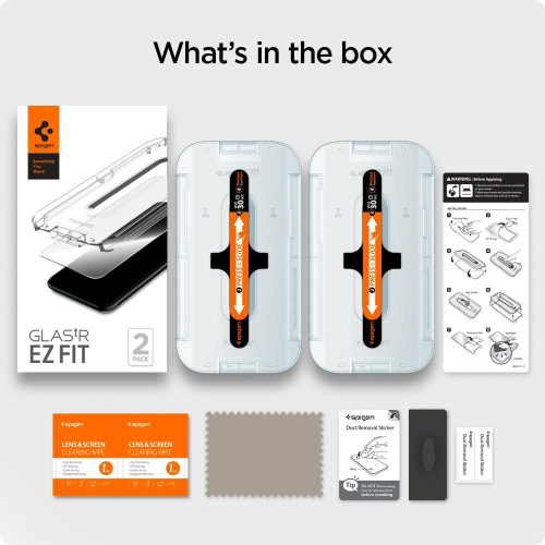 Σετ 2 προστατευτικών μεμβρανών Spigen Glas.TR EZ FIT για Apple iPhone 12 Pro Max