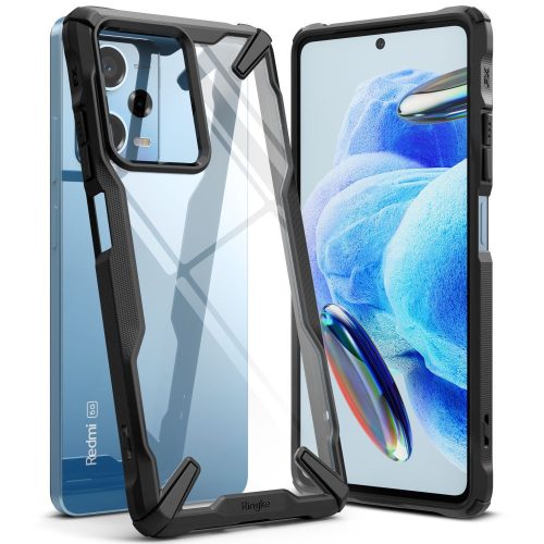 Θήκη Ringke Fusion X1 για Xiaomi Redmi Note 12 Pro 5G/Poco X5 Pro 5G Μαύρο