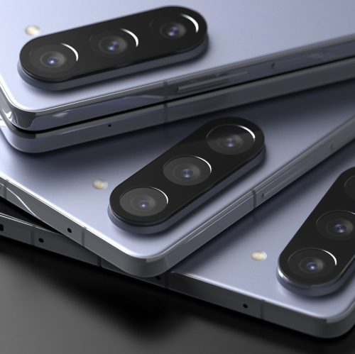 Σετ 2 προστατευτικών μεμβρανών Ringke Camera για Samsung Galaxy Z Fold 5 Μαύρος