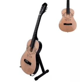   Miniatură chitara Indomini MGT-8938, Taylor Swift, lemn de mahon, înălțime 27,5 cm, lățime 9 cm
