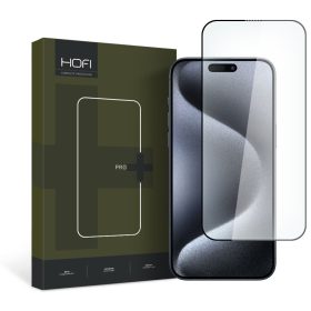   Προστατευτική μεμβράνη Hofi Glass Pro+ για Apple iPhone 15 Pro Max Μαύρος