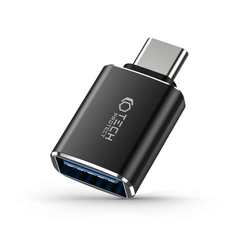 Tech-Protect UltraBoost Type-C σε USB OTG Adapter Μαύρος