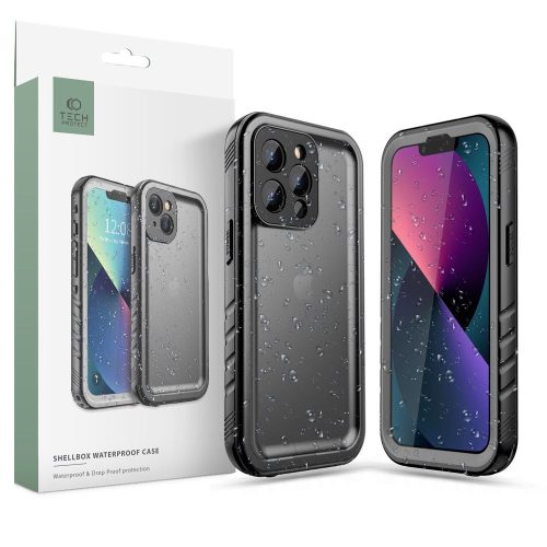Θήκη Tech-Protect Shellbox Ip68 για Apple iPhone 13 Pro Max Μαύρος